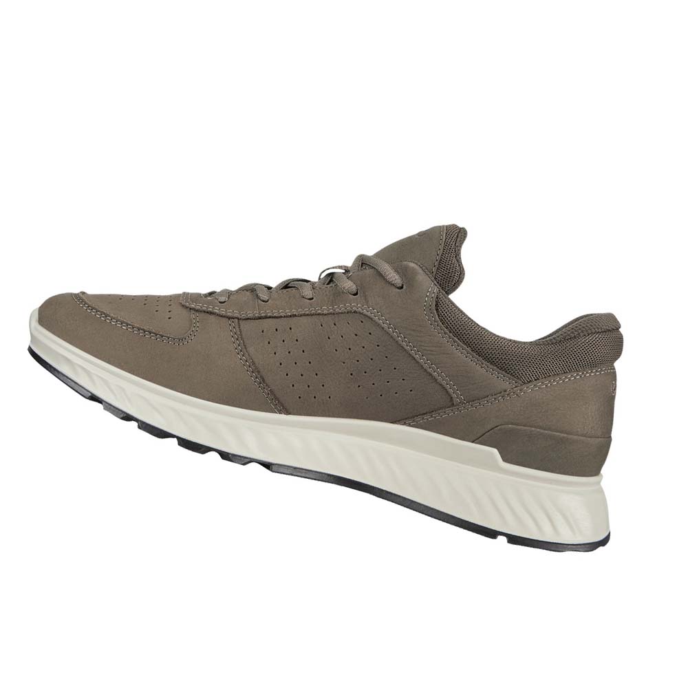 Men's Ecco Exostride Sneakers Olive | Canada 616XYU